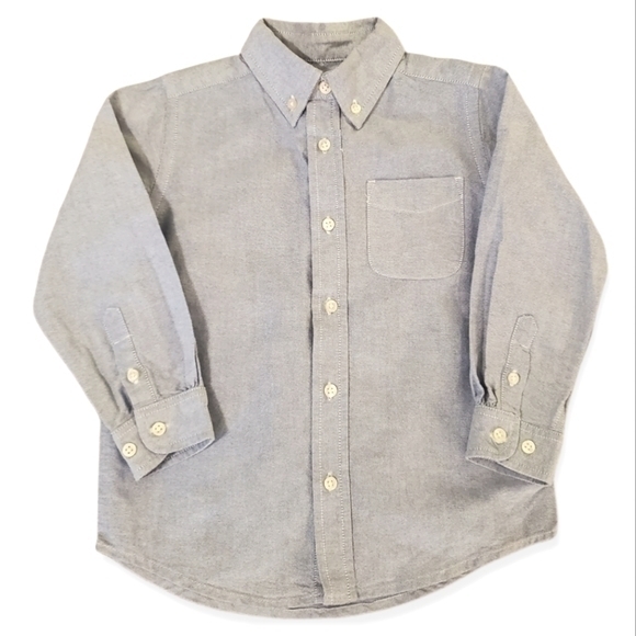 Children's Place light blue button down shirt - Picture 1 of 10